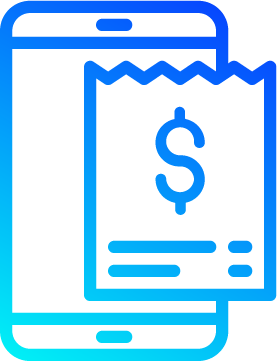 Mobile Receipt Management Icon